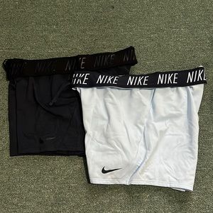 2 pairs NWOT Nike running shorts